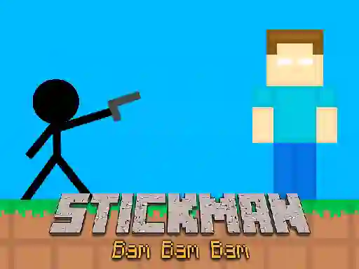 Jwèt Stickman Bam Bam Bam sou entènèt
