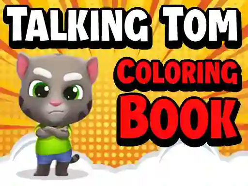 Jwèt Talking Tom Coloring Books sou entènèt