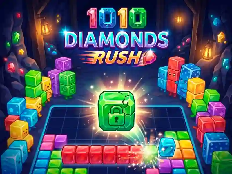 Jwèt 1010 Diamonds Rush sou entènèt