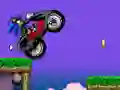 Jwèt Sonic Ninja Motobike sou entènèt