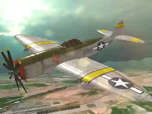 Jwèt Airplane Free Fly Simulator sou entènèt