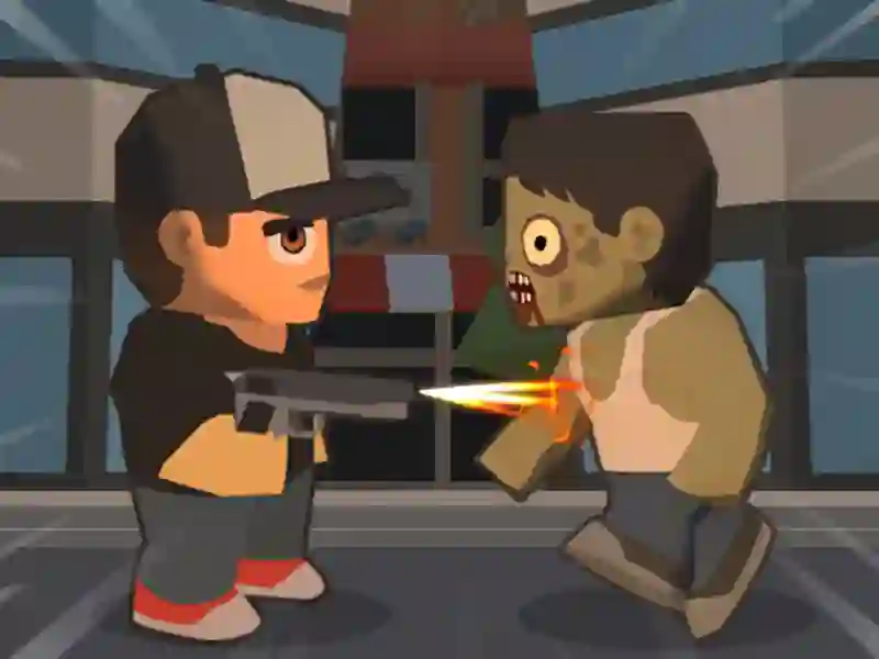 Jwèt Zombie Frontier Shooter sou entènèt