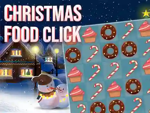Jwèt Christmas Food Click sou entènèt