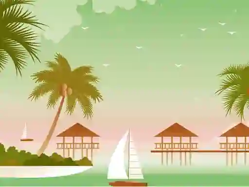 Jwèt Tropical Paradise Difference sou entènèt