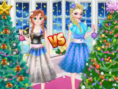 Jwèt Ellie VS Annie Christmas Tree sou entènèt