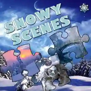 Jwèt Jigsaw Puzzle: Snowy Scenes sou entènèt