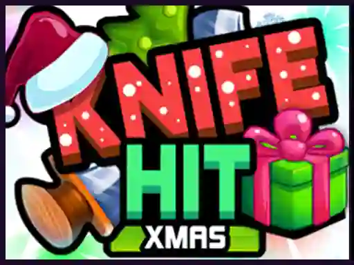Jwèt Knife Hit Xmas sou entènèt