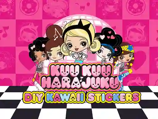 Jwèt Kuu Kuu Harajuku Stickers sou entènèt