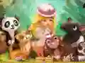 Jwèt Cute Jungle Hospital sou entènèt