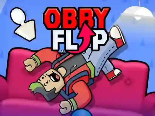Jwèt Obby Flip sou entènèt