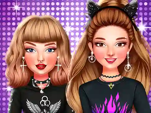 Jwèt Celebrity E-Girl Fashion sou entènèt