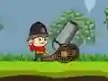 Jwèt Cannons and Soldiers mountain offense sou entènèt