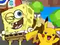 Jwèt SpongeBob Pokemon Go sou entènèt