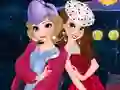 Jwèt Anna and Elsa Cocktail Dresses sou entènèt