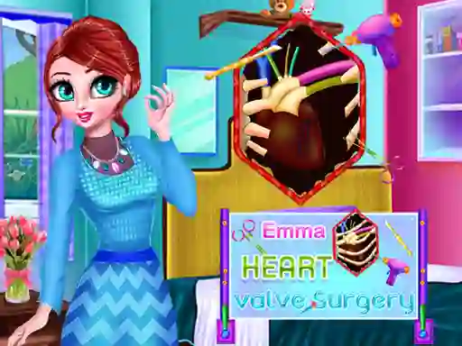 Jwèt Emma Heart valve Surgery sou entènèt