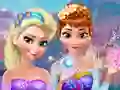 Jwèt Anna & Elsa Makeover sou entènèt