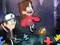 Jwèt Gravity Falls Magic Rune Mystery sou entènèt