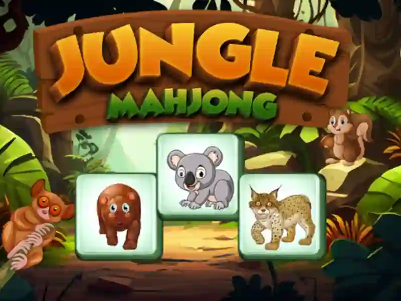 Jwèt Jungle Mahjong sou entènèt