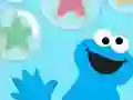 Jwèt 123 Sesame Street: Cookie's Color Burst sou entènèt