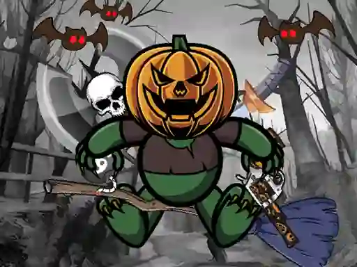Jwèt Pumpkin Monster sou entènèt