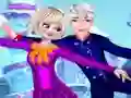 Jwèt Frozen Figure Skating sou entènèt