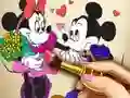 Jwèt Minnie Coloring Book sou entènèt