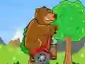 Jwèt Bear on a Scooter sou entènèt