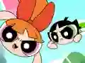 Jwèt Powerpuff Girls: Smashing Bots sou entènèt