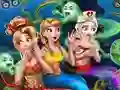 Jwèt Mermaid Haunted House sou entènèt