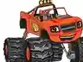 Jwèt Coloring Monster Machines sou entènèt