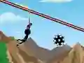 Jwèt Stickman Jumping sou entènèt
