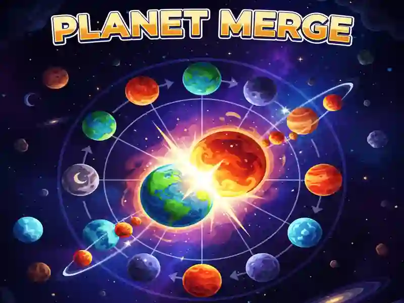 Jwèt Planet Merge sou entènèt