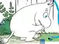 Jwèt Moomins coloring book sou entènèt