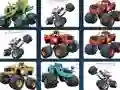 Jwèt Offroad Trucks Memory sou entènèt