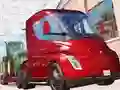 Jwèt Tesla Truck Jigsaw sou entènèt