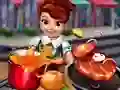 Jwèt Cooking Fast: Burger & Hotdog sou entènèt