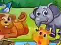 Jwèt Animal Puzzle Kids Games sou entènèt