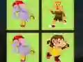 Jwèt Jungle Cards Match sou entènèt