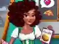 Jwèt Noelle's Food Flurry sou entènèt