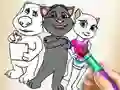 Jwèt Kitty Coloring Book sou entènèt