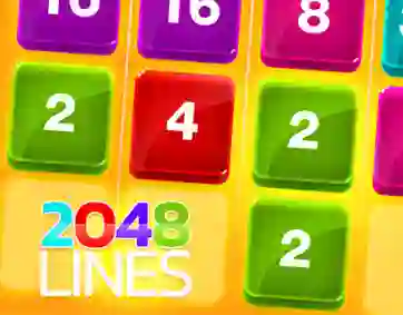 Jwèt 2048 Lines sou entènèt