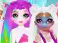 Jwèt Miss Charming Unicorn Hairstyle sou entènèt