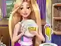 Jwèt Goldie Dish Washing sou entènèt