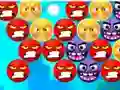 Jwèt Angry Face Bubble Shooter sou entènèt