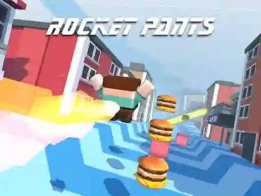Jwèt Rocket Pants Runner 3D sou entènèt
