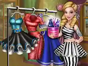 Jwèt Dove Pinup Dolly Dress Up sou entènèt