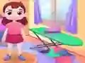 Jwèt Cute house chores sou entènèt