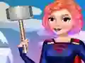 Jwèt Bffs Superhero Dress Up sou entènèt