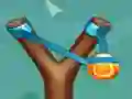 Jwèt Candy slingshot sou entènèt