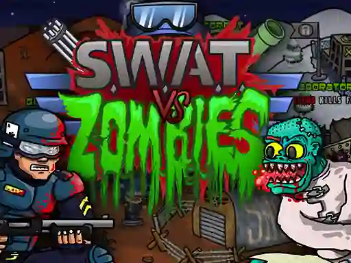 Jwèt Swat vs Zombies sou entènèt